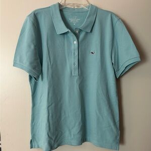 New Vineyard Vines Short Sleeve Woman’s Heritage Polo Shirt